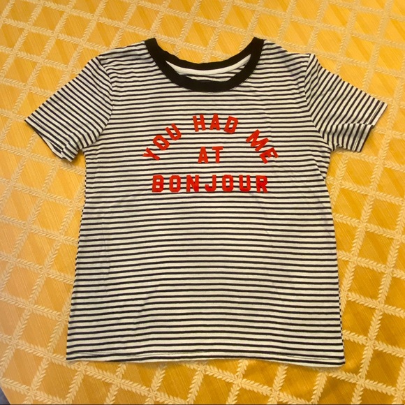 Cute t-shirt striped - Picture 1 of 3